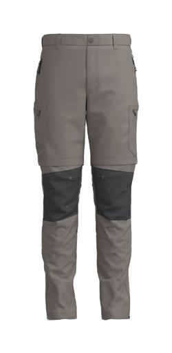 KARL MAN 2 IN 1 PANT TECNICO DRIFTWOOD ANTRACITE